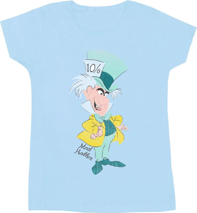 Actual product image Disney Womens/Ladies Classic Mad Hatter Cotton T-Shirt (XL)