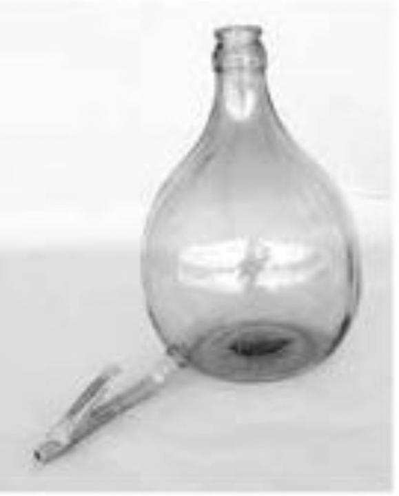 Produktbild No Name Glasflasche, 5 Liter, mit Druckhahn (ohne Zapfen) (5 l)