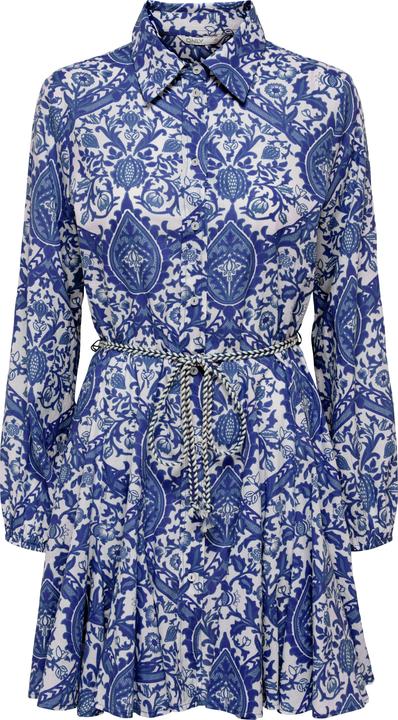 Only Onllumina L/S Short Dress Wvn Noos