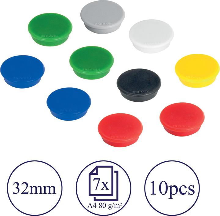 Immagine prodotto Franken Magnete rotondo (10 x)