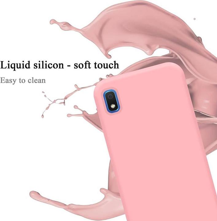 Immagine prodotto Cadorabo Copertura della cassa del silicone liquido TPU (HTC One M10, Samsung Galaxy A10)