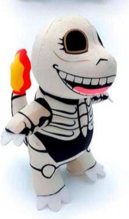 Actual product image Tinisu Pokemon Glumanda Halloween cuddly toy - 24 cm soft toy stuffed animal (24 cm)