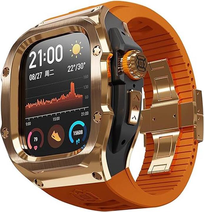 Produktbild Shellbox - Waterproof IP68 + Watchband - Apple Watch Ultra / Ultra 2 - Rose Gold