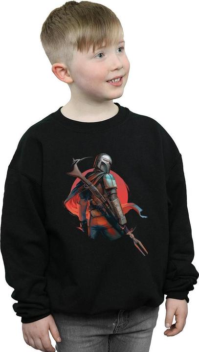 Immagine prodotto Star Wars The Mandalorian Blaster Rifles Felpa Ragazzi (152, 158)