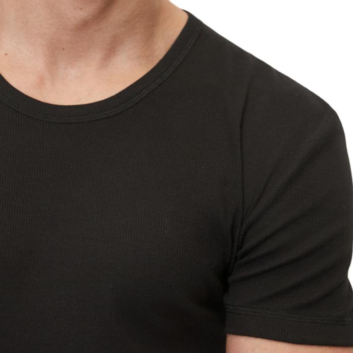 Produktbild Marc O'Polo 2er Pack Iconic Rib Organic Cotton Unterhemd / Shirt Langarm (M)