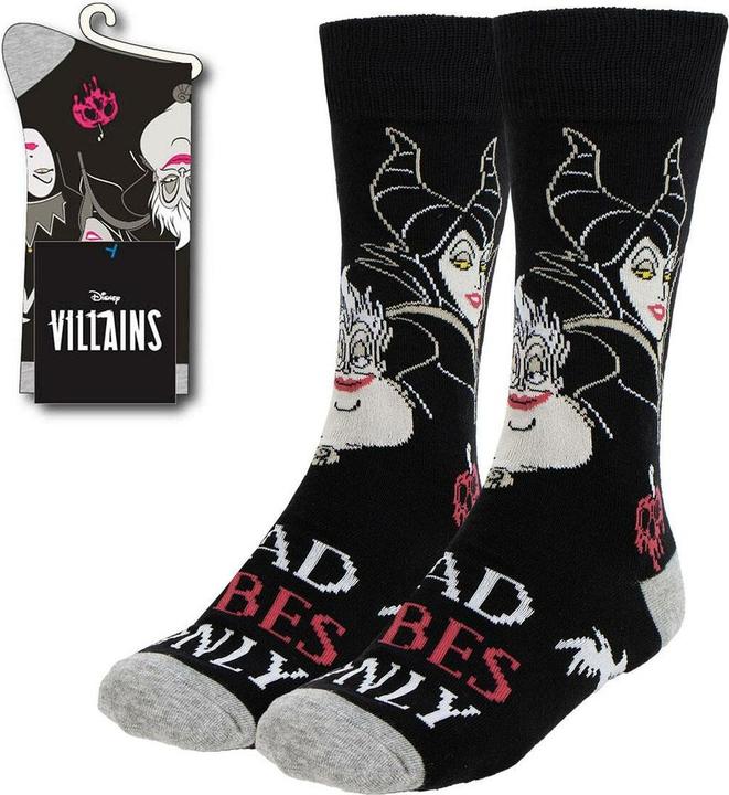 Cerdá Disney Villains Socken Bad Vibes Only 36-43 (36 - 43)