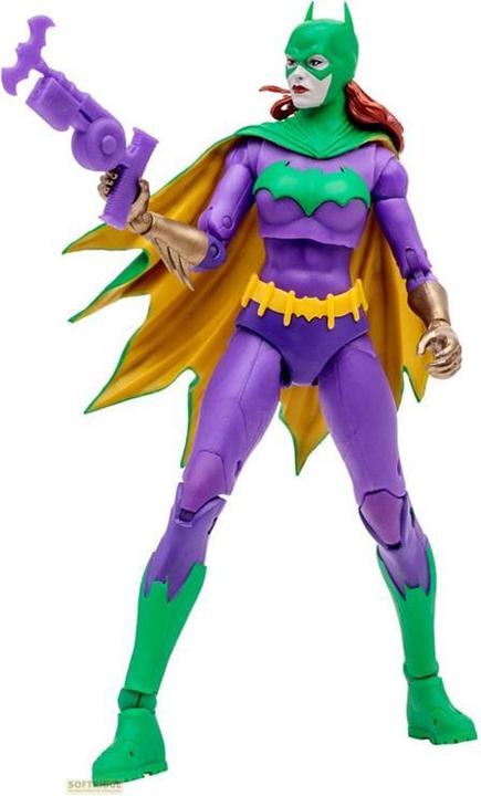 Actual product image McFarlane DC Multiverse Action Figure Batgirl Jokerized (Three Jokers) (Gold Label) 18 cm