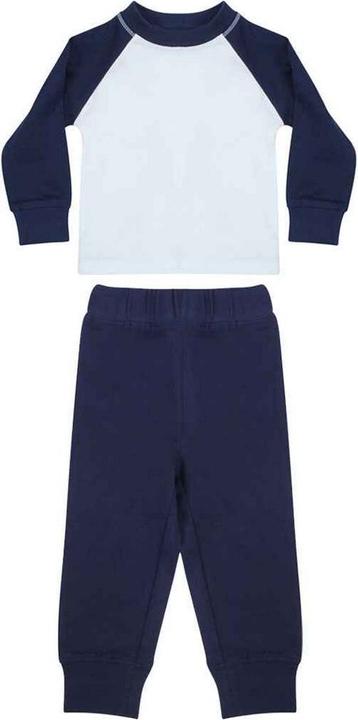 Navy blue/white