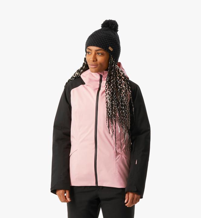 Produktbild Wedze Skijacke Damen warm wasserdicht - 500 Sport rosa/schwarz (M)