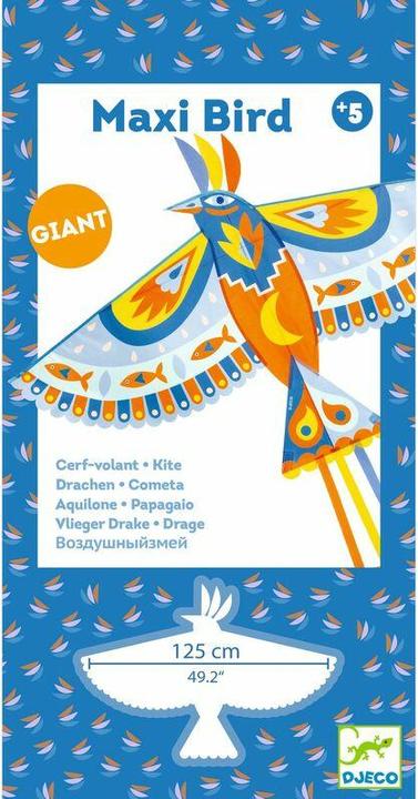 Produktbild Djeco Flugdrache Maxi Vogel