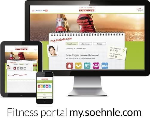 Actual product image Soehnle Web Connect Analysis (150 kg)