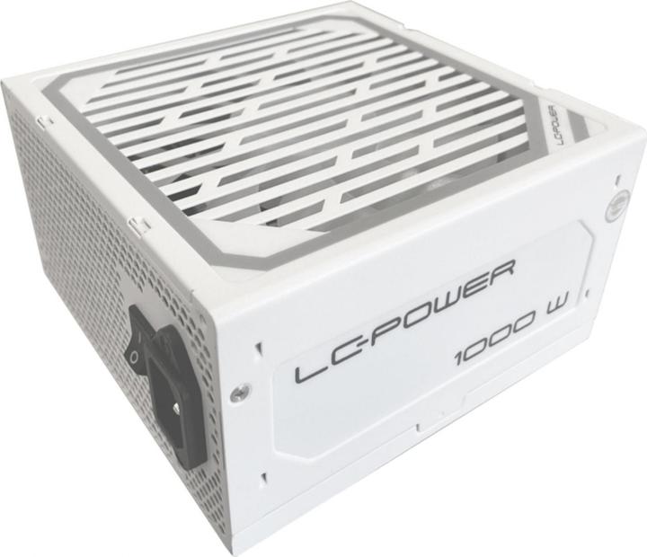 Immagine prodotto LC-Power Alimentatore 1000W LC1000MW Modular V3.1 (80+Gold)bianco (1000 W)
