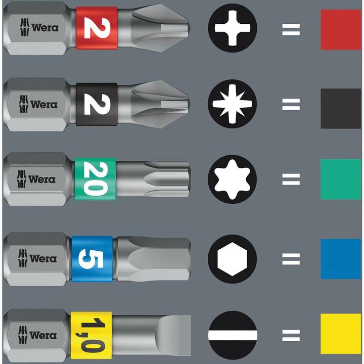 Produktbild Wera Bit-Check 12 Diamond 1 SB (1/4")