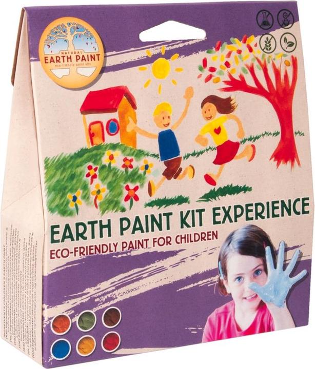 Produktbild Natural Earth Paint Kinderfarbe (Orange, Blau, Rot, Grün, Braun, Gelb, 2000 ml)