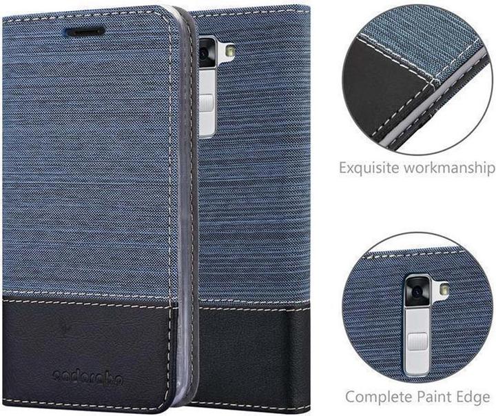 Productafbeelding Cadorabo Boek Jeans Optiek Cover (LG K7)