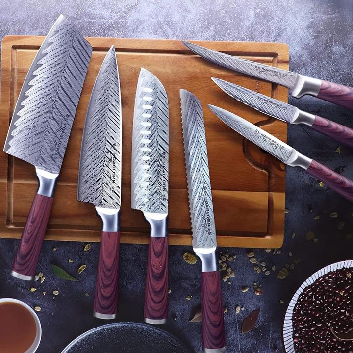 Actual product image Hoablorn Knife block set