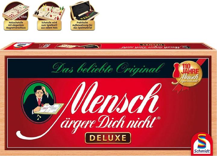 Actual product image Schmidt Spiele Ludo Deluxe (d) (German)