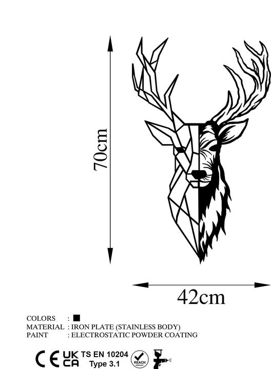 Produktbild Wallxpert Deer Whisper (42 x 70 cm)