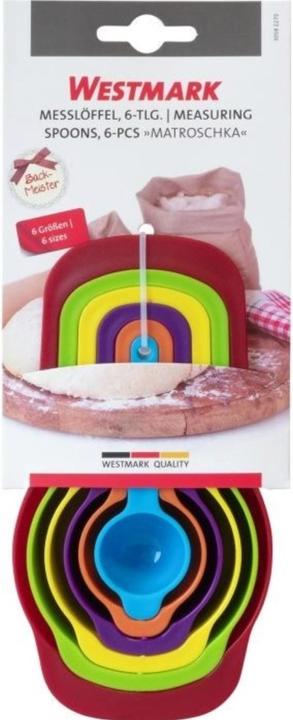 Actual product image Westmark Measuring spoon matryoshka 6 pieces (250 ml)