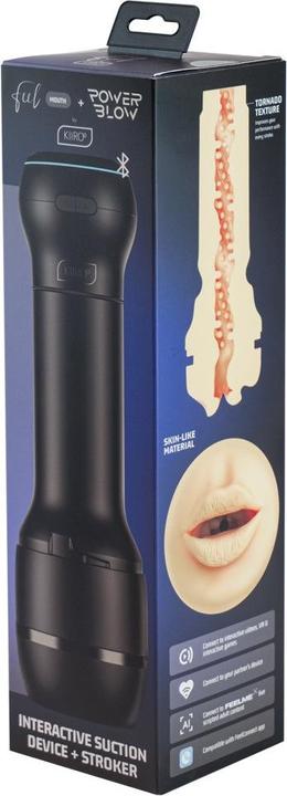 Kiiroo Feel Stroker Mouth + PowerBlow Combo