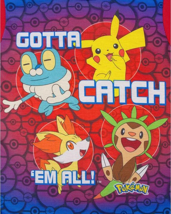 Image du produit Pokémon - Ensemble de pyjama court GOTTA CATCH 'EM ALL! - Garçon (104)