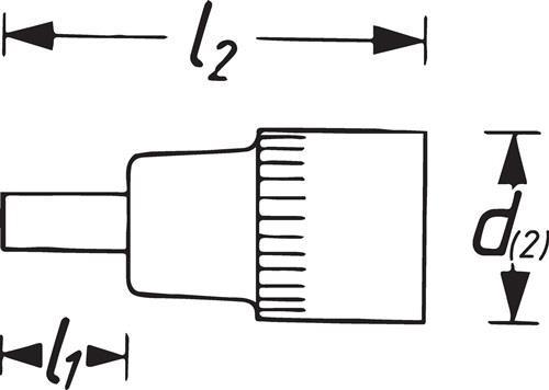 Immagine prodotto HAZET Steckschlüsseleinsatz (10 mm)