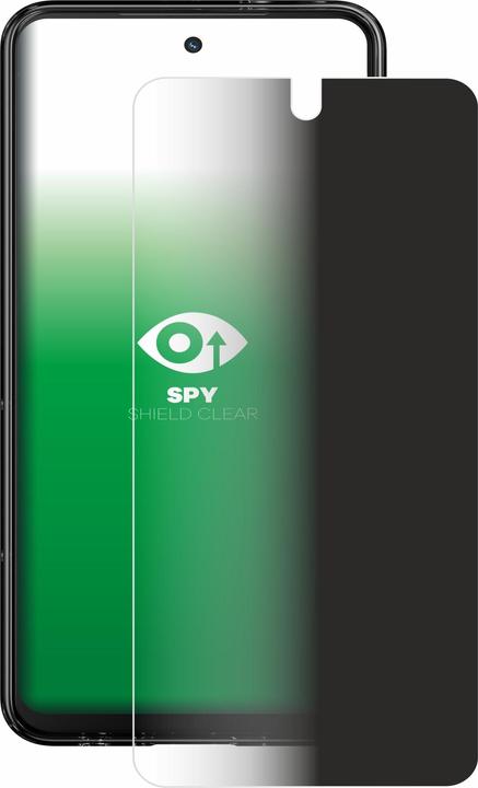 Actual product image upscreen Anti-spy privacy film (1 Piece, Motorola Edge 20 Fusion)
