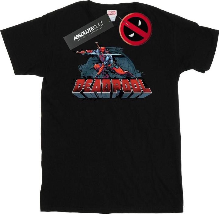 Produktbild Deadpool Sword Logo TShirt (L)