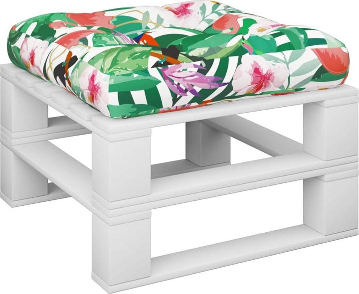 Actual product image VidaXL Pallet cushion 58X58X10 Cm Oxford fabric (110 x 58 x 10 cm)