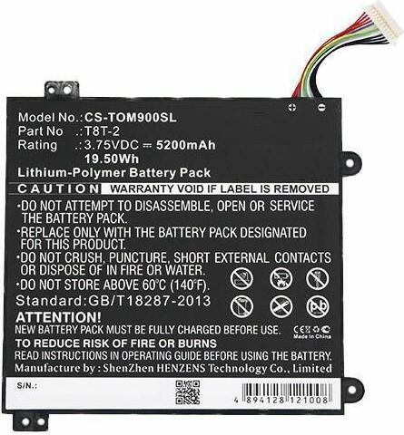 CoreParts Batteria per tablet Toshiba
