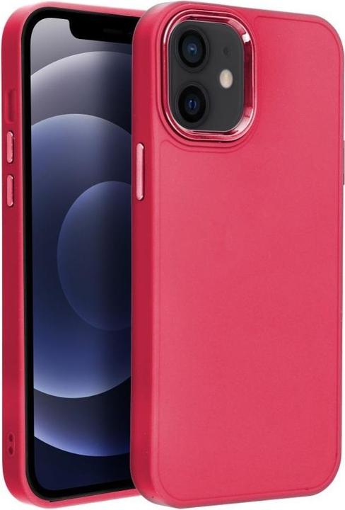 Produktbild OEM Back panel cover FRAME Case for IPHONE 12 Mini magenta (Apple iPhone 12 mini)