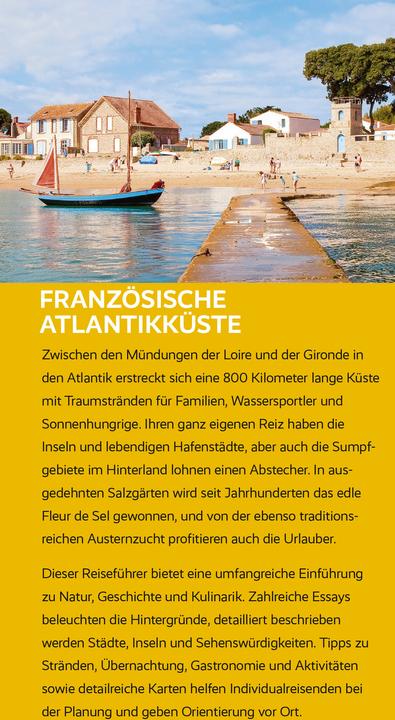 Produktbild Reiseführer Französische Atlantikküste - Poitou (Deutsch, Heike Bentheimer, 2024)