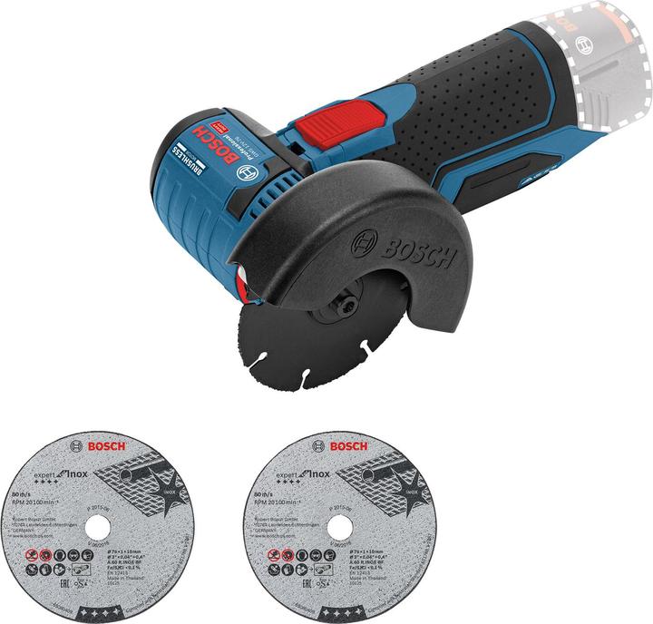 Image du produit Bosch Professional GWS 12V-76 Professional (76 mm)