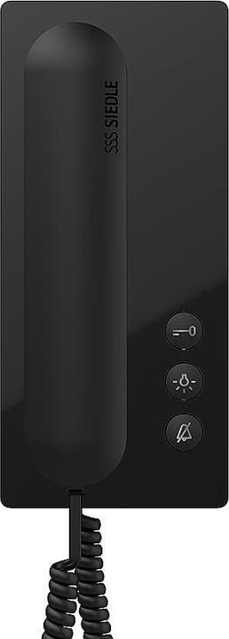 Siedle S. & Soehne Téléphone bus standard noir-brillant BTS 850-02 S