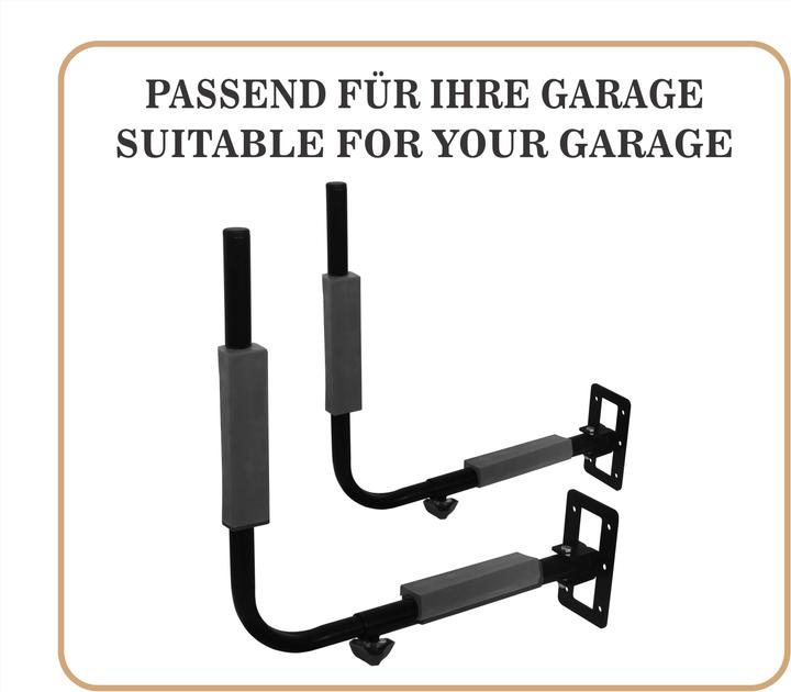 Actual product image Lanco Folding wall bracket for roof boxes