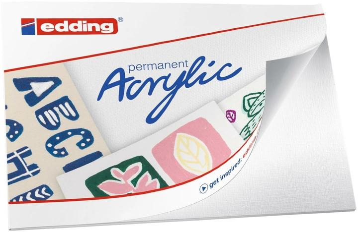 Produktbild Edding Acrylmarker Starter Set 8-teilig (Mehrfarbig, 10 mm, 8 x)