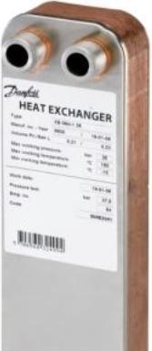 Image du produit Danfoss Redan XB06L-1 24 pladevarmv. - XB06L-1 24 pladevarmeveksler