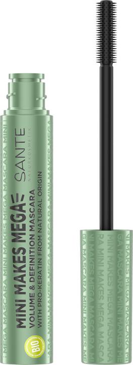 Immagine prodotto Santé BIO-Mascara Volume e Definizione Nero - Mini Rende Mega - 8ml - Sante