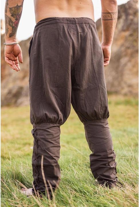 Image du produit Carbone Pantalon viking avec laçage des jambes Magnus (XXL)