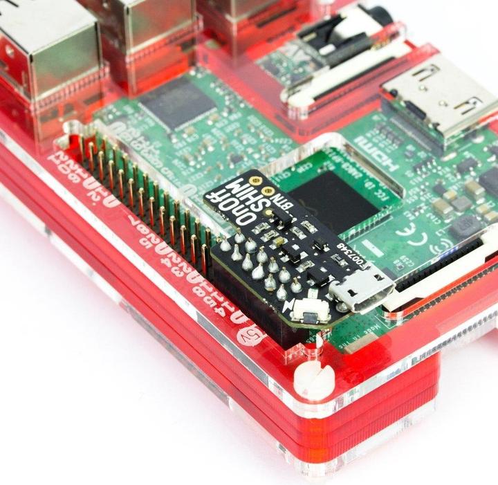 Actual product image Pimoroni OnOff SHIM (Add-on)