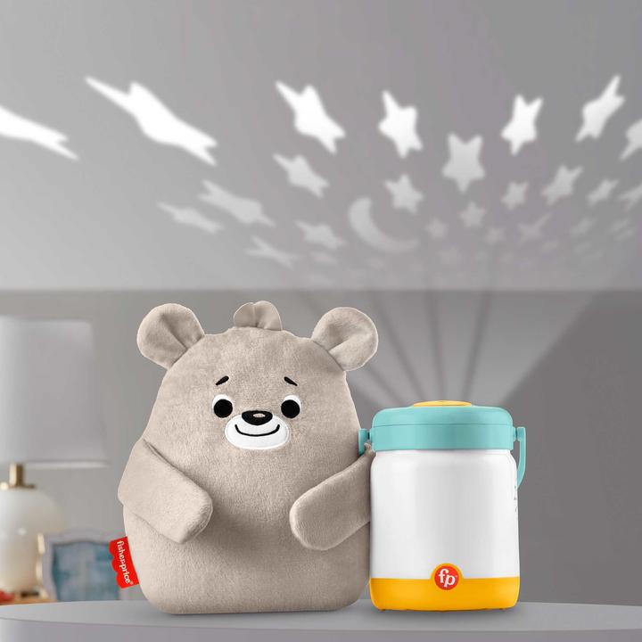 Produktbild Fisher-Price Babybärchen mit Glühwürmchen-Nachtlicht