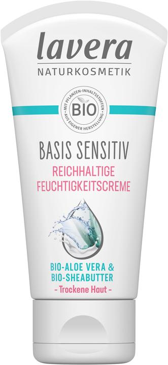 Lavera reichhaltige Feuchtigkeitscreme basis sensitiv Creme (50 ml, 24h Creme)