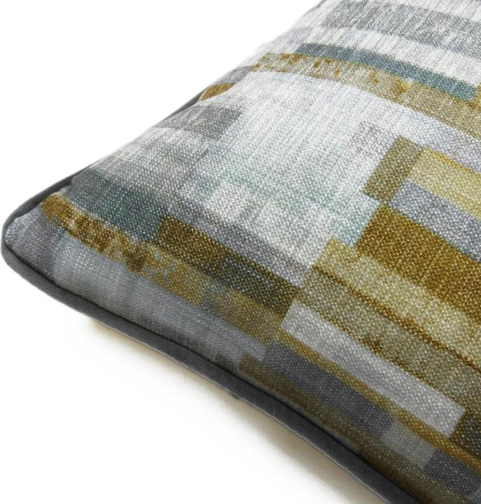 Immagine prodotto Prestigious Textiles Copri cuscino con disegno geometrico Gisele cotone lino viscosa poliestere (50 x 50 cm)