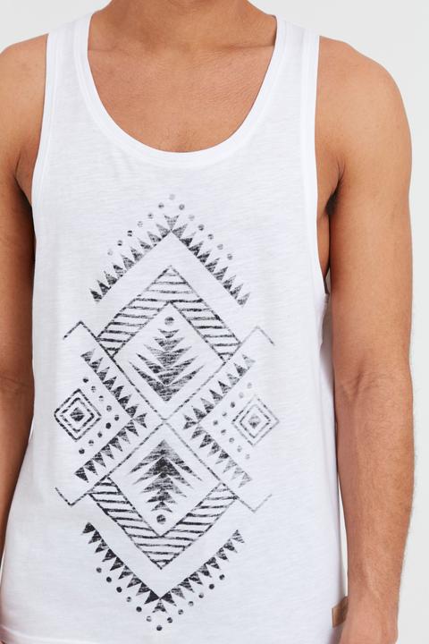 Actual product image Solid Isaak Men's Tank Top (S)