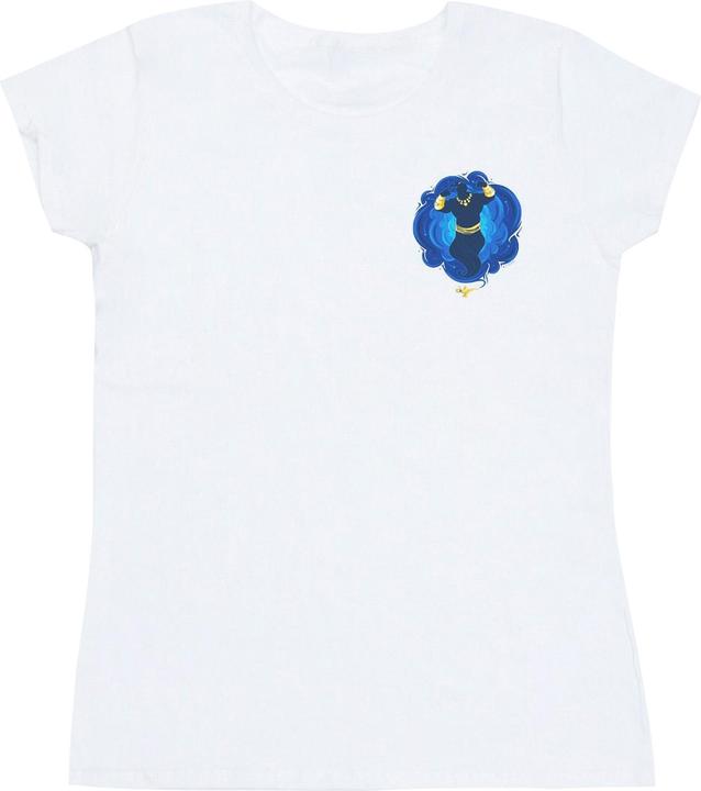 Disney Aladdin Movie Genie Breast Print TShirt (S)