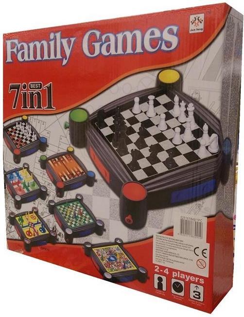Image du produit No Name Jeu De Table 7 En 1 (Multilingue)