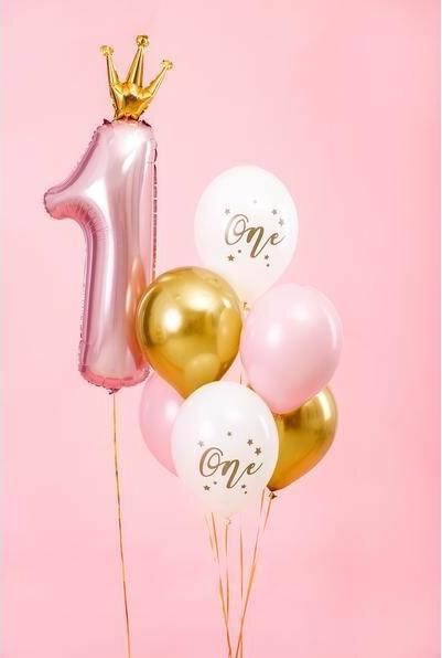 Immagine prodotto Partydeco Palloncini per il primo compleanno "Uno