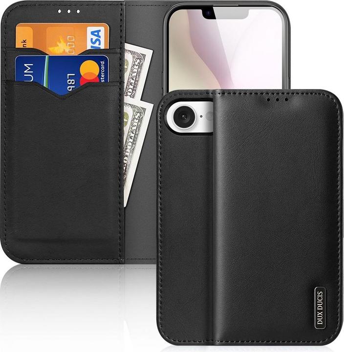Actual product image Dux Ducis iPhone SE (2025) Cover with RFID Blocking - Black (Apple iPhone 16e)