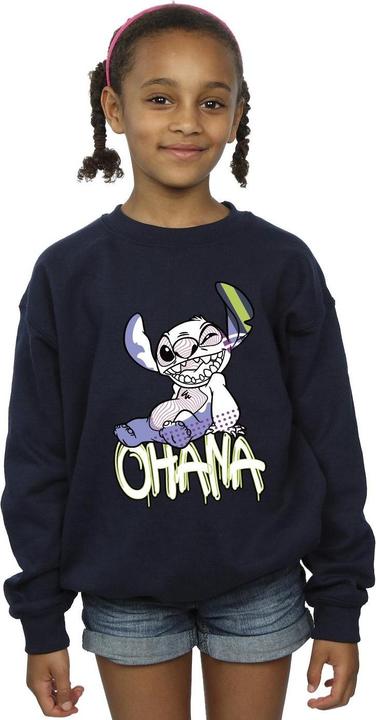 Image du produit Disney - Sweat LILO AND STITCH OHANA GRAFFITI - Fille (116)