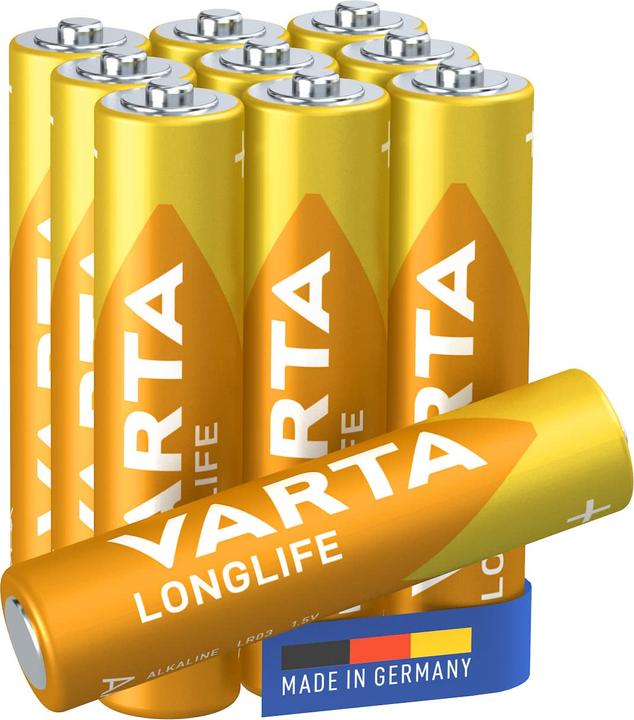 Image du produit Varta Longlife Extra (10 pcs, AAA, 1200 mAh)